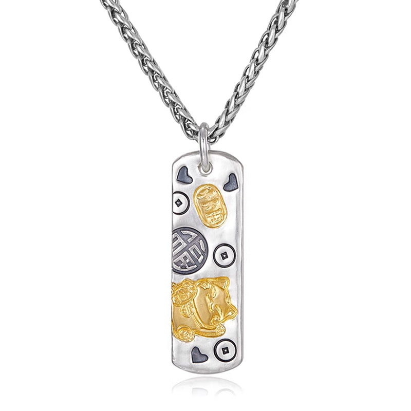 Fortunate Cat Necklace